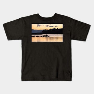 Sunset, Sound of Shuna Kids T-Shirt